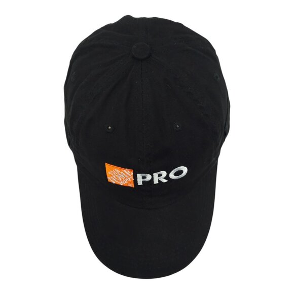 Home Depot Pro Strapback Cap Hat Pencil Holder Pockets Trucker Baseball Cotton - Picture 6 of 13